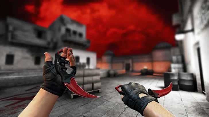 StatTrack Karambit Crimson Web CS2