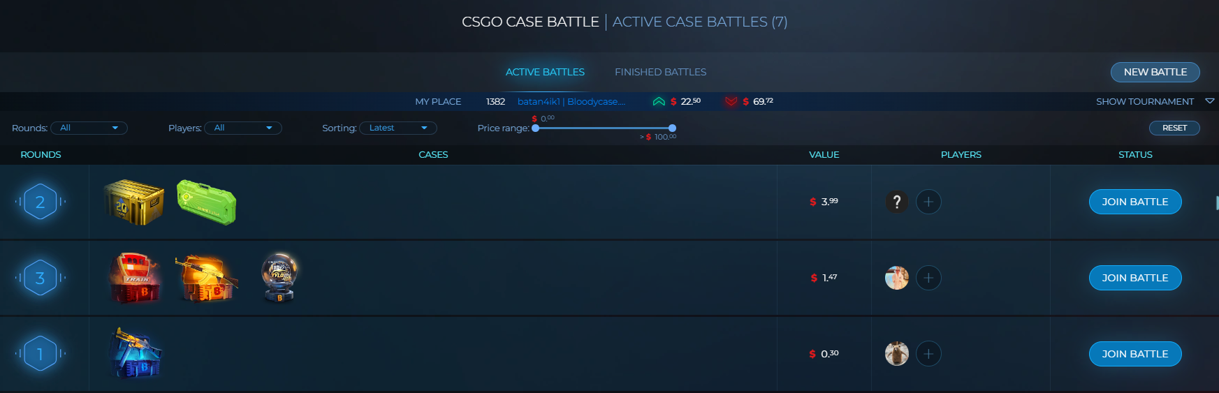 case batles