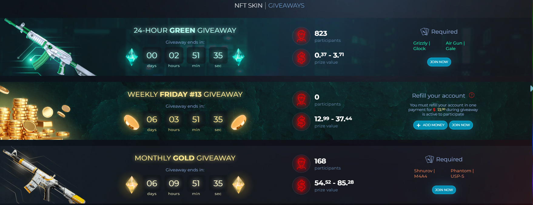csgo giveaways