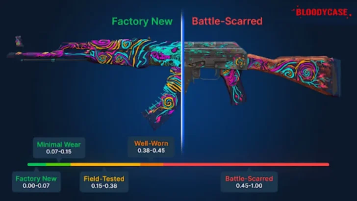 CS2 Float Value and Wear Levels Guide