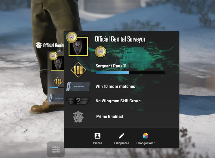 how to check rank