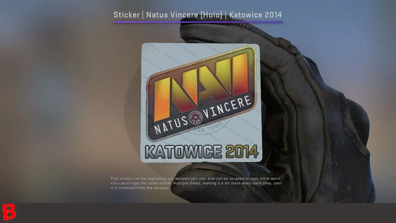 Katowice 2014 Natus Vincere sticker