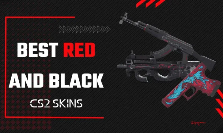 Red and Black CS2 Skins