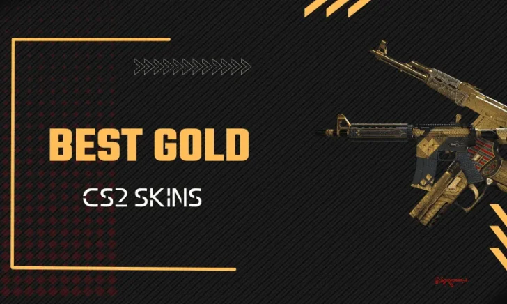 10 Best Gold CS2 Skins