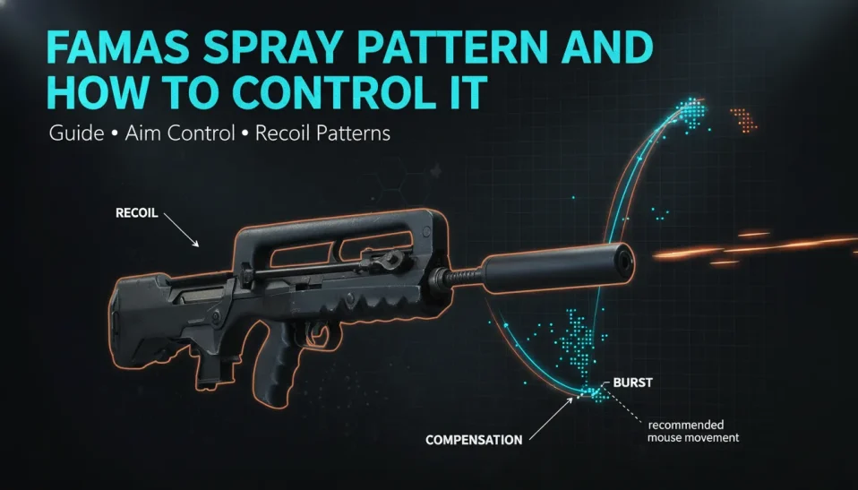 CS2 FAMAS Spray Pattern by BloodyCase