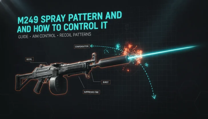 CS2 M249 Spray Pattern by BloodyCase