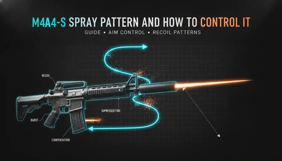 CS2 M4A1- Spray Pattern by BloodyCase