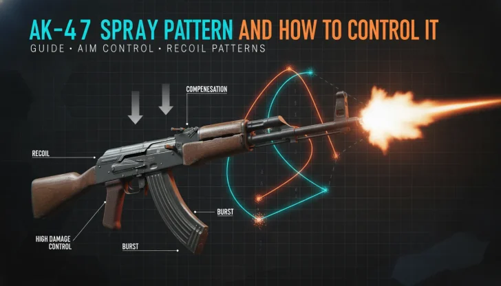 CS2 AK-47 Spray Pattern by BloodyCase