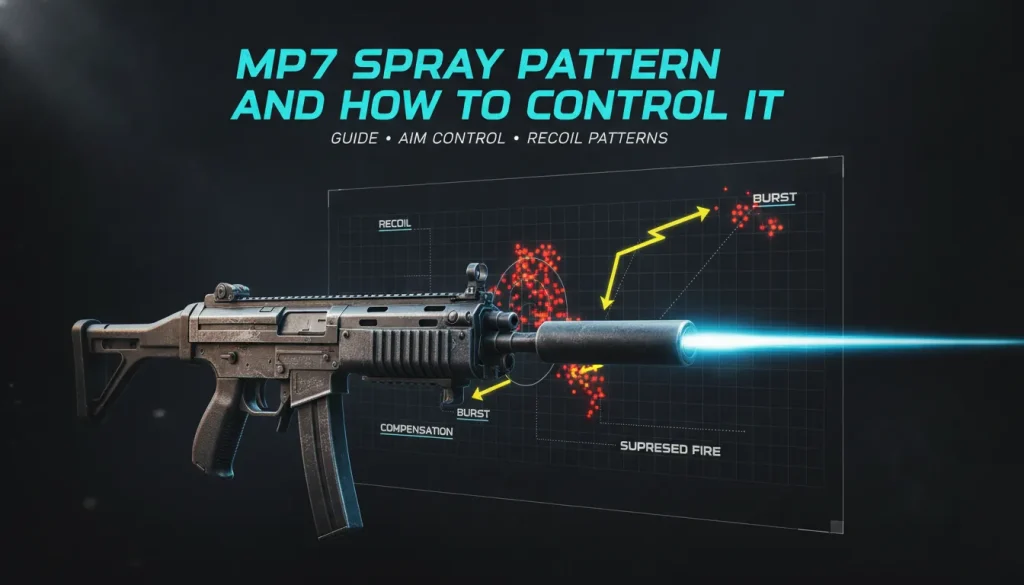 CS2 MP7 Spray Pattern by BloodyCase