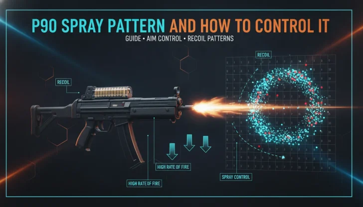 CS2 P90 Spray Pattern by BloodyCase