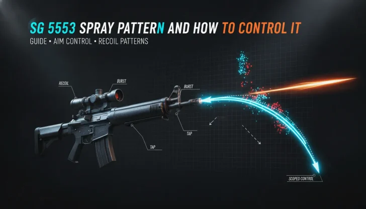 CS2 SG-553 Spray Pattern by BloodyCase