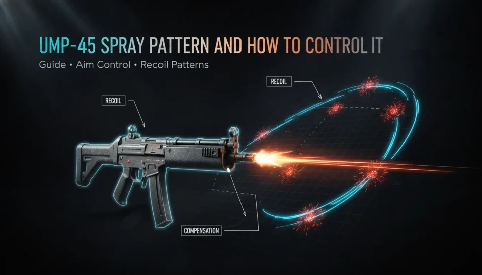 CS2 UMP-45 Spray Pattern by BloodyCase