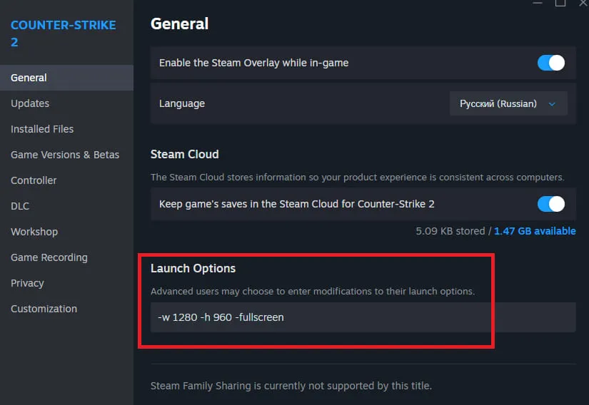Clear Old Launch Options